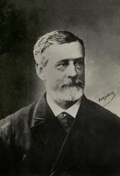 Portrait of the French sculptor Paul Dubois