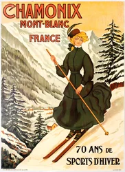 Chamonix Mont Blanc 70 Years of Winter Sports