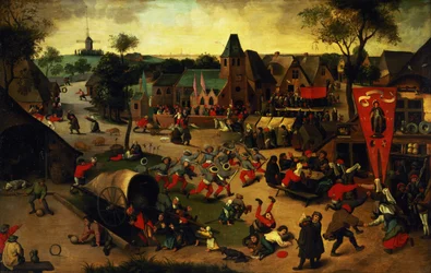 A Carnival on the Feast Day of St. George in a Village near Antwerp