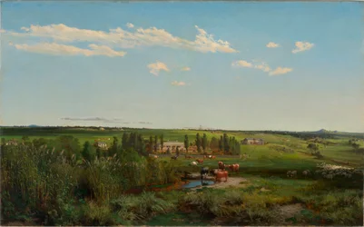 Mount Fyans Homestead (Painting by Louis Buvelot, 1869)
