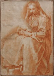 Seated Woman with Child