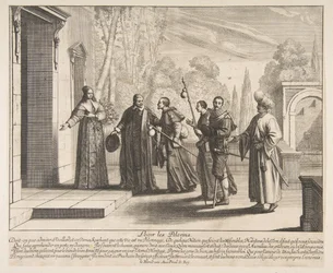Lodging Pilgrims, Possibly 1635