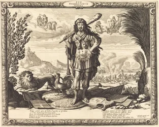 Louis XIII as Hercules