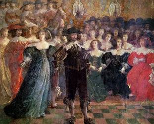 The Court Ball (detail)