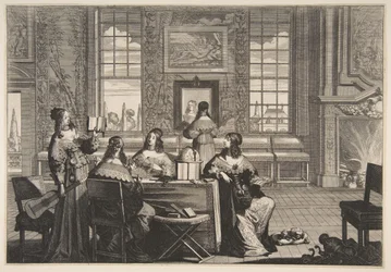 The Foolish Virgins Conversing, ca. 1635