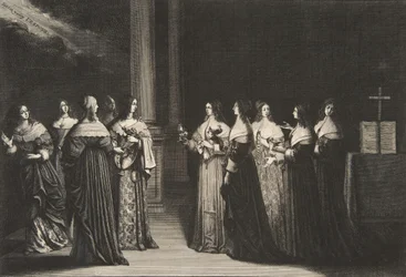 The Wise Virgins Refuse Oil to the Foolish Virgins