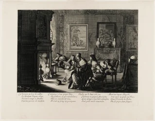 The Wise and Foolish Virgins, plate five