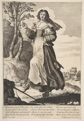 Village Girl Dancing, 1626-28