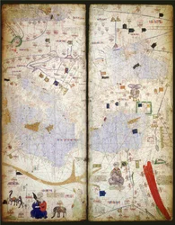 Catalan Atlas, Sheet 7 and 8