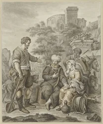The Levite and His Concubine in Gibeah