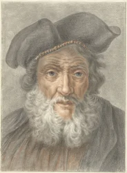 Old Man with Cap