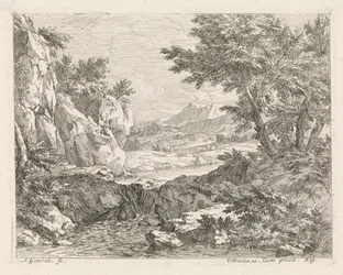 Fallow Land with River (Landscapes)