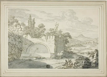 Landscape with Fountain