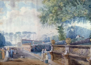 The Gardens of the Palazzo Doria Pamphili, Rome