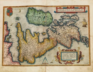 Angliae, Scotiae, et Hiberniae, sive Britannicar: Insularum Descriptio (England, Scotland and Ireland, Otherwise Known as the British Isles)
