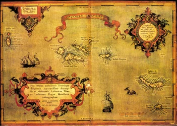 Map of Azores