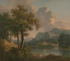 Wooded Hilly Landscape