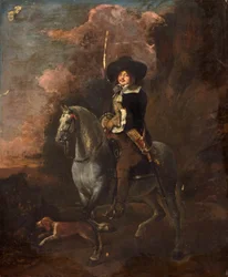 Cavalier on a Grey Horse, c.1660