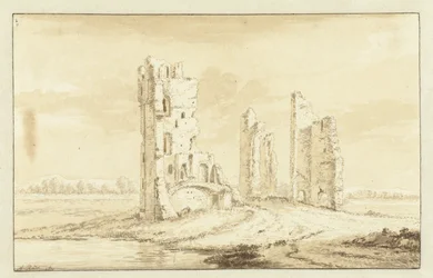 Ruins of the House at Kleve near Haarlem