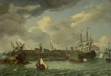 The Island of Onrust near Batavia