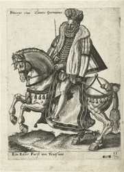 German Ruler on Horseback