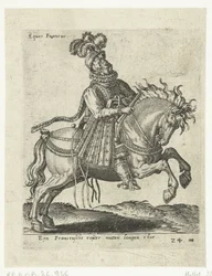 French Rider with Pistol