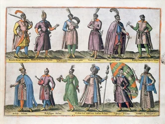 Hungarian and Polish Military Dress During the Sixteenth Century, from 