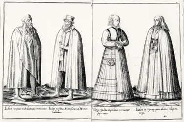 Sixteenth century Jewish clothing from 