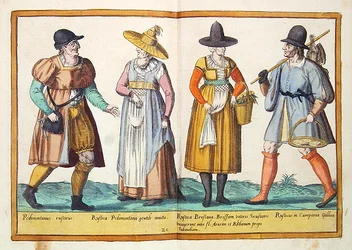 Sixteenth Century Costumes from 