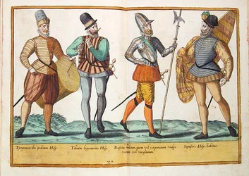 Sixteenth Century Costumes from 