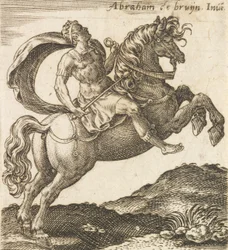 Titus Vespasianus from Twelve Caesars on Horseback, ca. 1565-1587