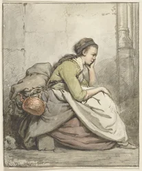 Seated Woman with a Copper Kettle