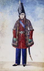 Portrait of the Young Nasr al-Din Shah