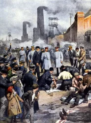 120 Miners Perished in a Mine Fire in Westphalia