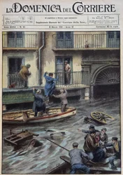 A cyclone dumped a huge body of water on Palermo, flooding squares, streets and forcing people to abandon their homes to take refuge in boats. These flooding resulted in several casualties