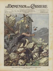 Mountaineers Surprised and Injured in an Alpine Refuge Crushed by a Rock Avalanche