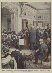 Concert of old artists (16 centuries of age in twenty-two) given in the Rest Home for Musicians