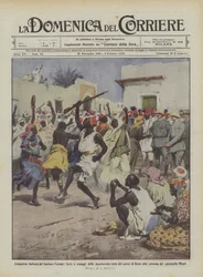 Italian Conquest of Distant Fezzan, Celebrations and Tributes from the Black Population of Brak
