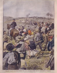 Occupation of Latifundia; Apulia, Italy