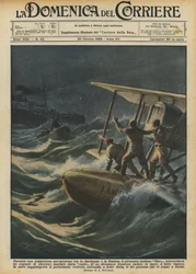 During a Stormy Voyage between Sardinia and Tunisia, the Italian Steamer Duce?