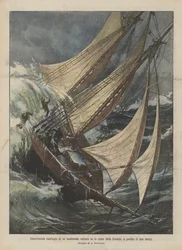 Dramatic Shipwreck of an Italian Vessel on the Coasts of Corsica, and the Loss of Two Cabin Boys