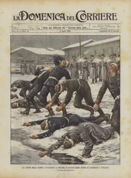 The Horrors of War, Execution in Irkutsk of Russian Soldiers Guilty of Looting and Violence