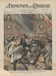 The Cases of Sicily, the Serious Riot at the Quattro Canti of Palermo for the Arrest of Nasi