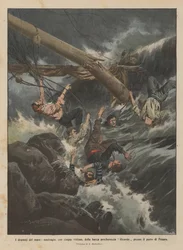 The dramas of the sea, shipwreck with five victims of the fishing boat Ricordo near the port of Pesaro