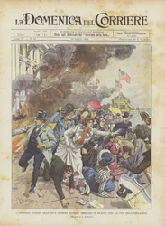 The Colossal Fire at the Rich American Seaside Resort of Atlantic City, the Escape of the Population