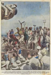 The Duke of York Crossing the Equator During His Voyage to Australia, Aboard the Renown