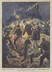 The Serious Railway Disaster 12 km from Rome on the Night of the 12th to the 13th, the Sovereigns Aid the Injured