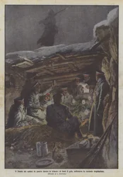 Christmas of Soldiers at War in the Trenches, Outside the Frost, Underground the Constant Trepidation