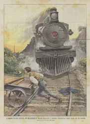 The Veronese Boy Zamperini, Who Prevented a Railway Disaster at Ducannon