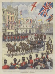 The Return to London of the Dukes of York from Their Trip to Australia, the Procession Passes Through Piccadilly Among ?